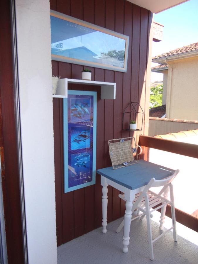 Studio Ocean Avec Terrasse Coeur De Ville Biscarrosse Exterior foto